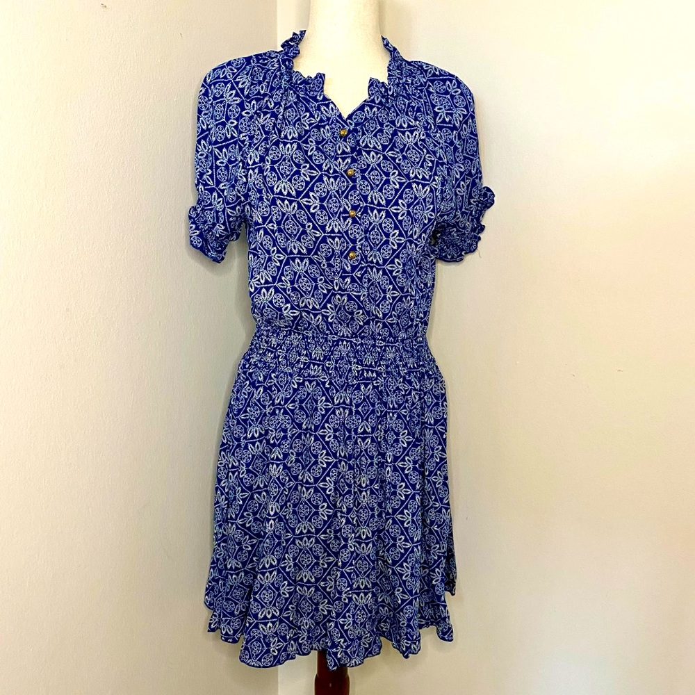 Kd. Beautiful Blue Summer Dress XXL